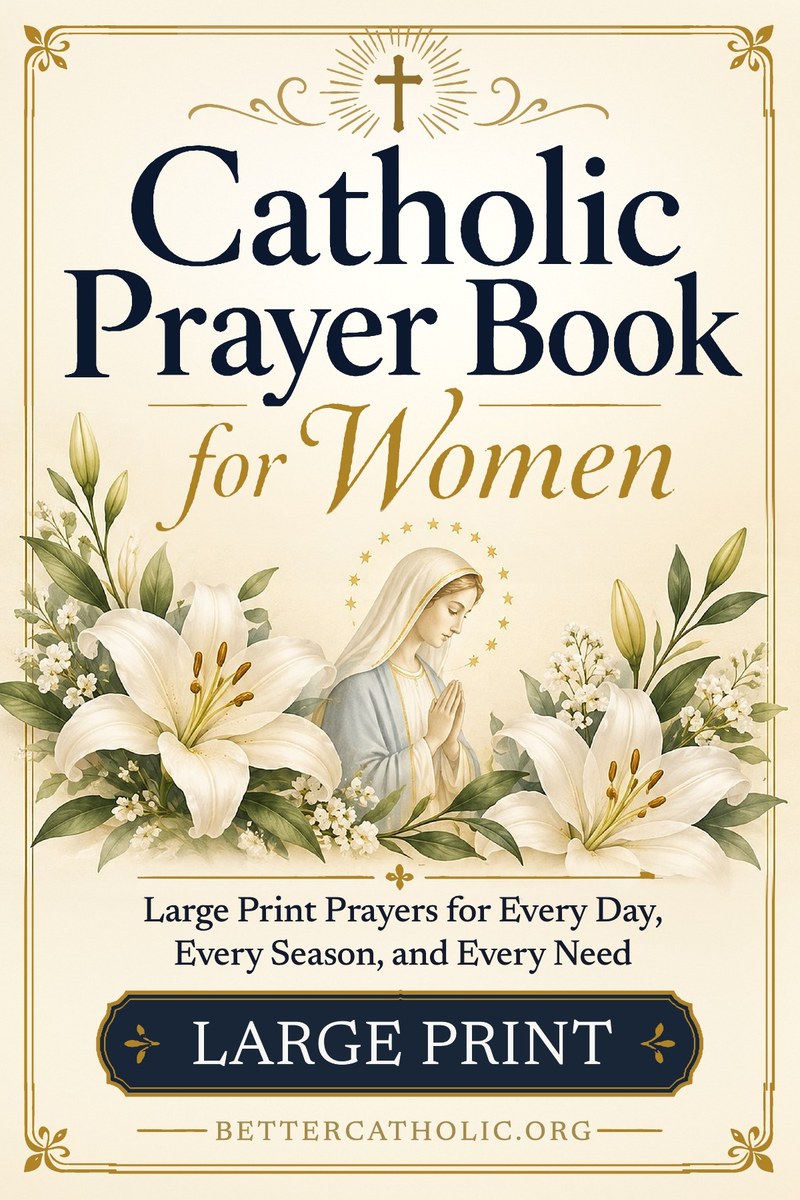 Book cover: Catholic Prayer Book for Women