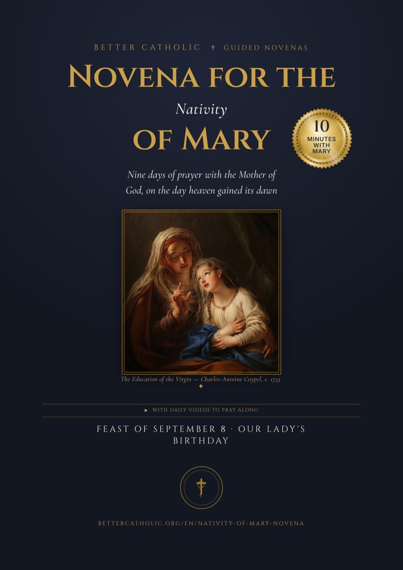 Book cover: Nativity of Mary Novena