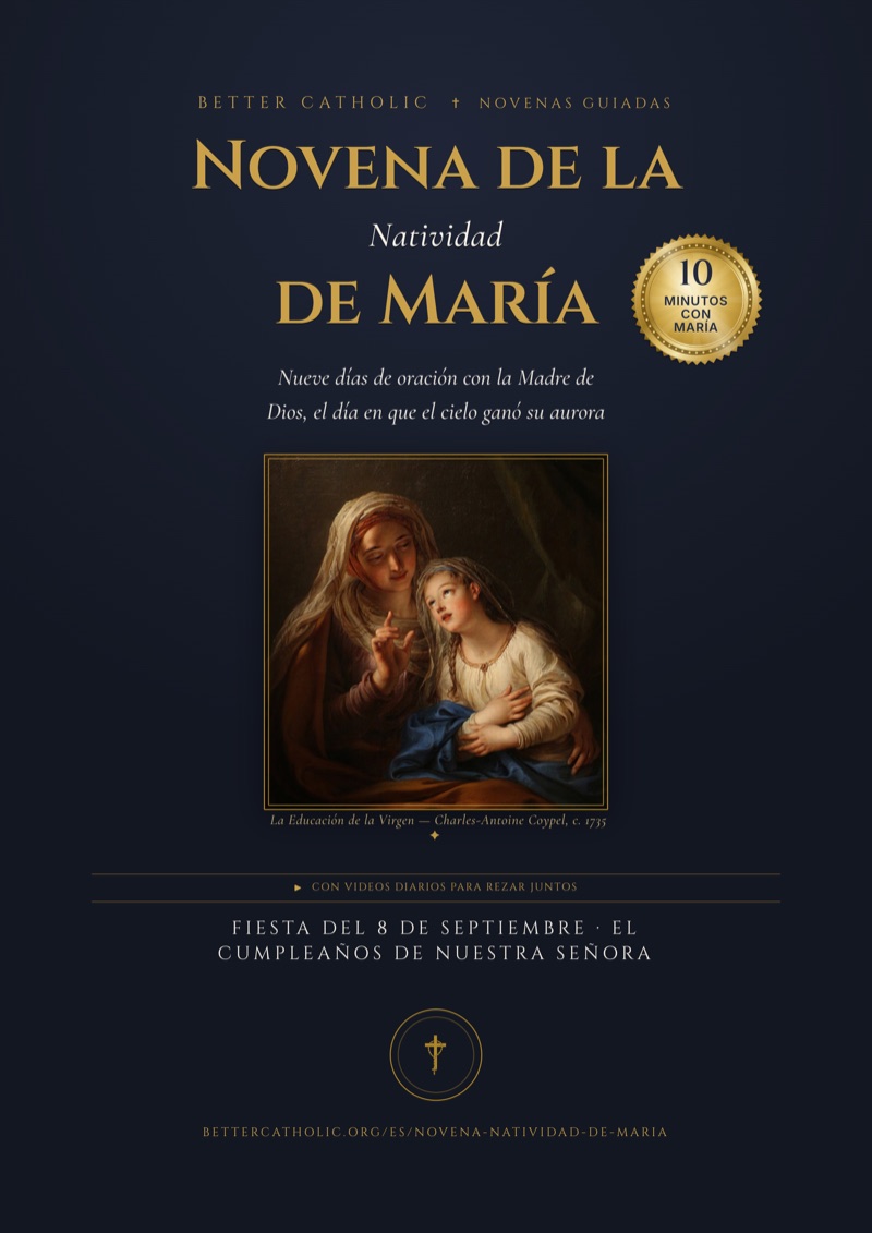 Portada del libro: Novena de la Natividad de María