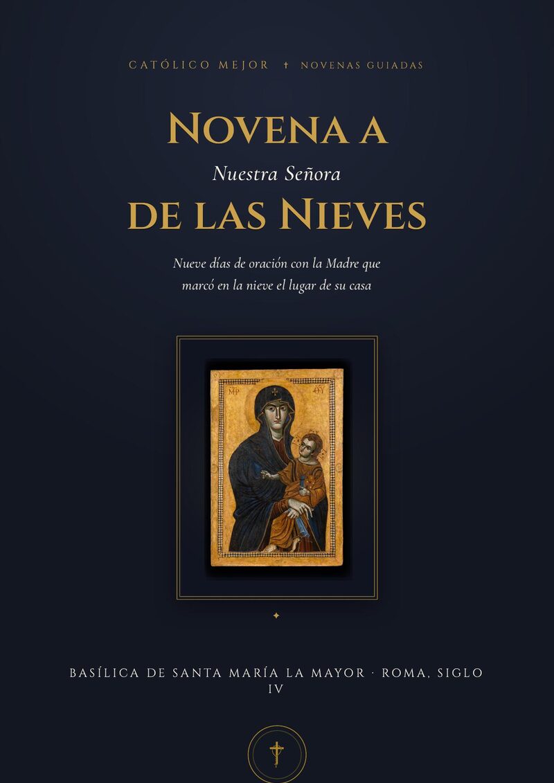 Portada del libro: Novena a Nuestra Señora de las Nieves