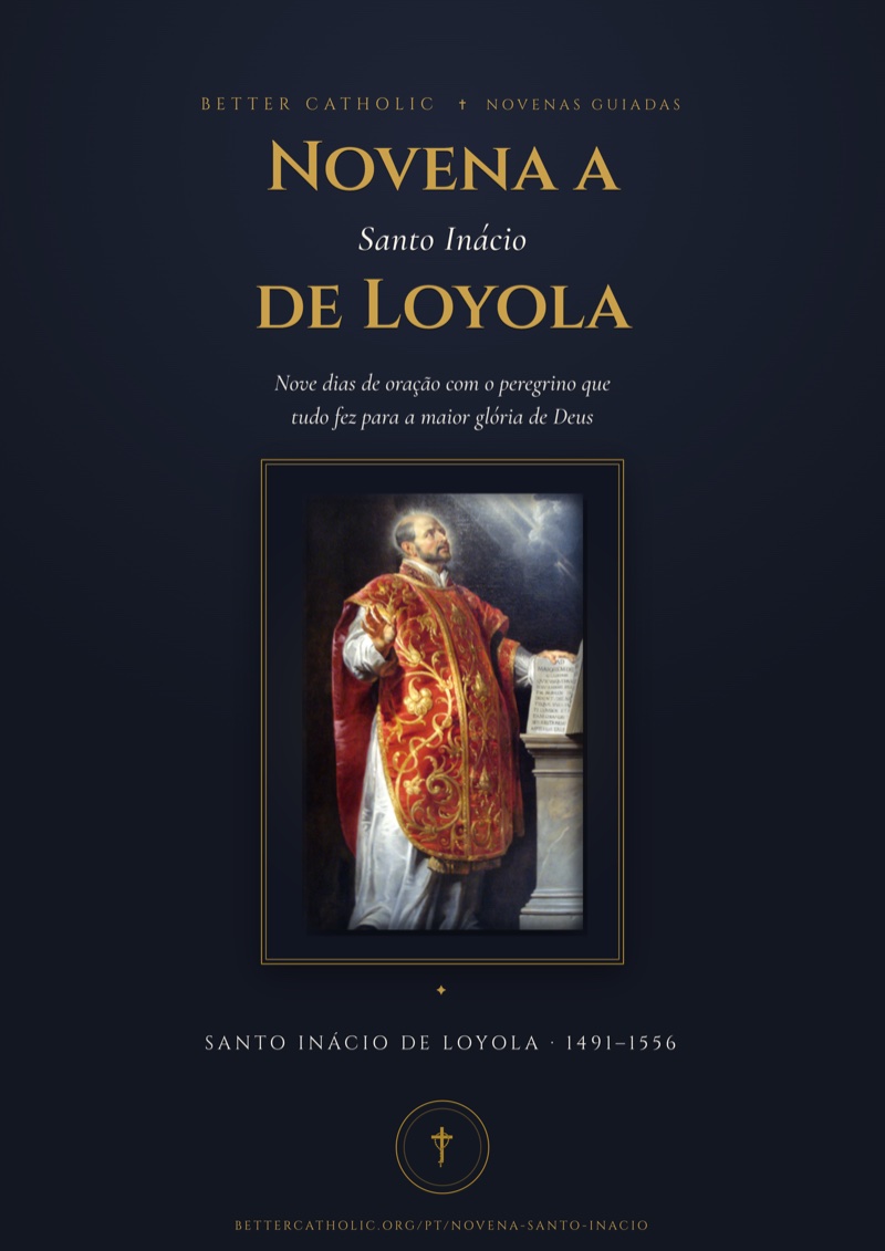 Capa do livro: Novena to Saint Ignatius of Loyola