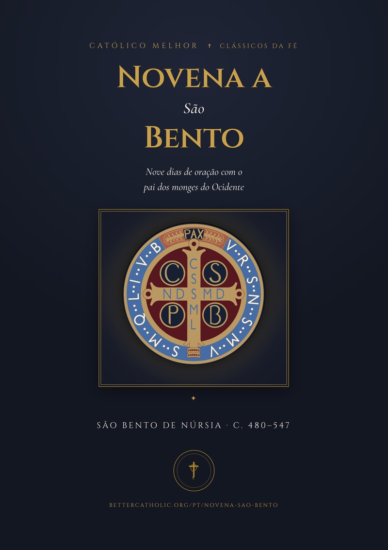 Capa do livro: Novena to Saint Benedict